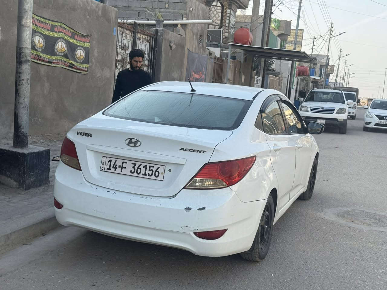اكسنت موديل 2013
فول مواصفات سنوية وهزه جديدة بسمي
صبغ حزام 

محرك وكير على الفحص خير من الله
1600
السعر 85 وبيهه مجال قليل
مكان السيارة البصره الأمن الداخلي
 للتواصل ***********
