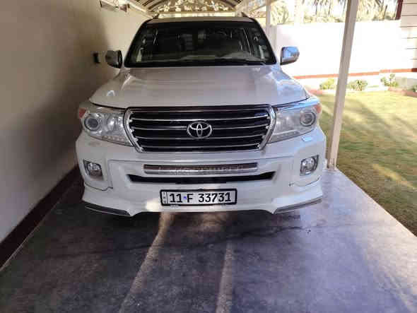 السلام عليكم 
تيوتا لاندكروز موديل ٢٠١٠

السياره ماشيه ٢٠٠ الف كيلو متر 

بغداد بأسمي تحويل 

بارد جاملغ شبرر وهلال الجاملغ بارد قليل جداً

بدون صبغ السياره ابداً

حلوه السياره وكامله صدر وداخل نضيفه كلش 

مكاني الصويره قرب الجسر / 

سعر السياره : 310وبيهه مجال حك الجيه 

***********‭ / ٠٧٧٣ ٣٨٢ ٢٨٠٦‬  ☎️
