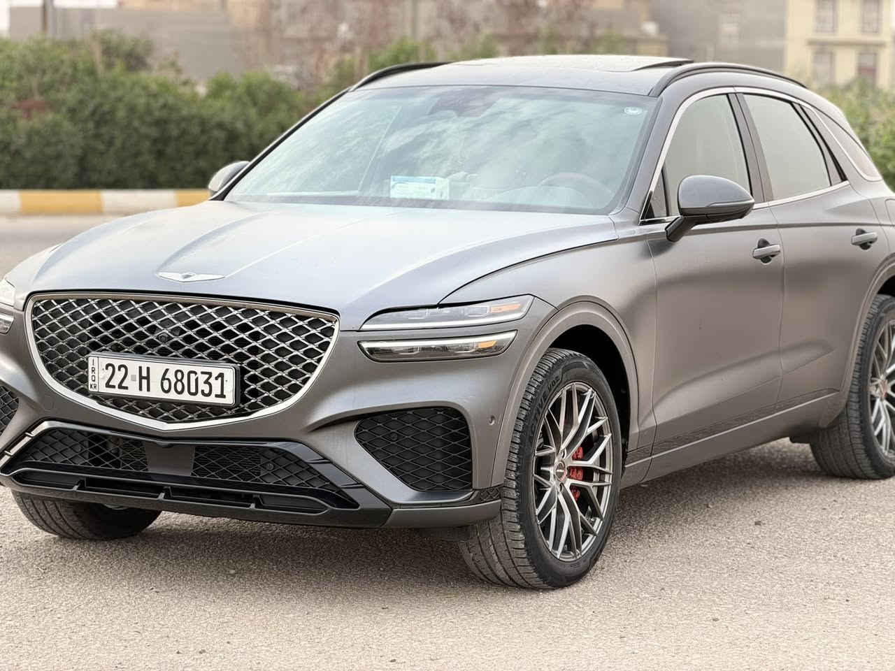 بيع فقط GV70مديل 22
مكينه 6 3.5 توين تيربو 
ماشيه 39 الف
رقم اربيل تحويل او وكاله 
حادثه موضح بالصور بيند فقط وطلع بيه جاملغ كلير من امريكا ارباك دركه وراجع سستم 

نفطي  مات طافيه 
داخل احمر بالكامل 
سقف شامو 
بانوراما 
اوتو بارك 
اوتو هولد
اطفاء ذاتي 
كشن السائق مساج 
اربع كامرات 
كشنات تدفئه تبريد حتى الخلفي 
كشنات خزن حتى الصدر 
تبريد منفصل مع تحكمات كامله امامي خلفي
5 مودات قياده 
دخول ذكي 
مري شفط 
اشاير بالمري 
ترحيب علامه الجنسيز بالمري 
رادار مري 
مري قلاب بالبك 
حساسات خلفيه اماميه
اناره داخليه متغيره 
نظام صوتي 16 سماعه 
بردات خلفيه
كير مكينه حداديه تبريد كفاله 
السياره بحاله الزيرو صفر مسج 
صفر مسج 
مكينه 6 مو4
مكاني بابل 
***********
