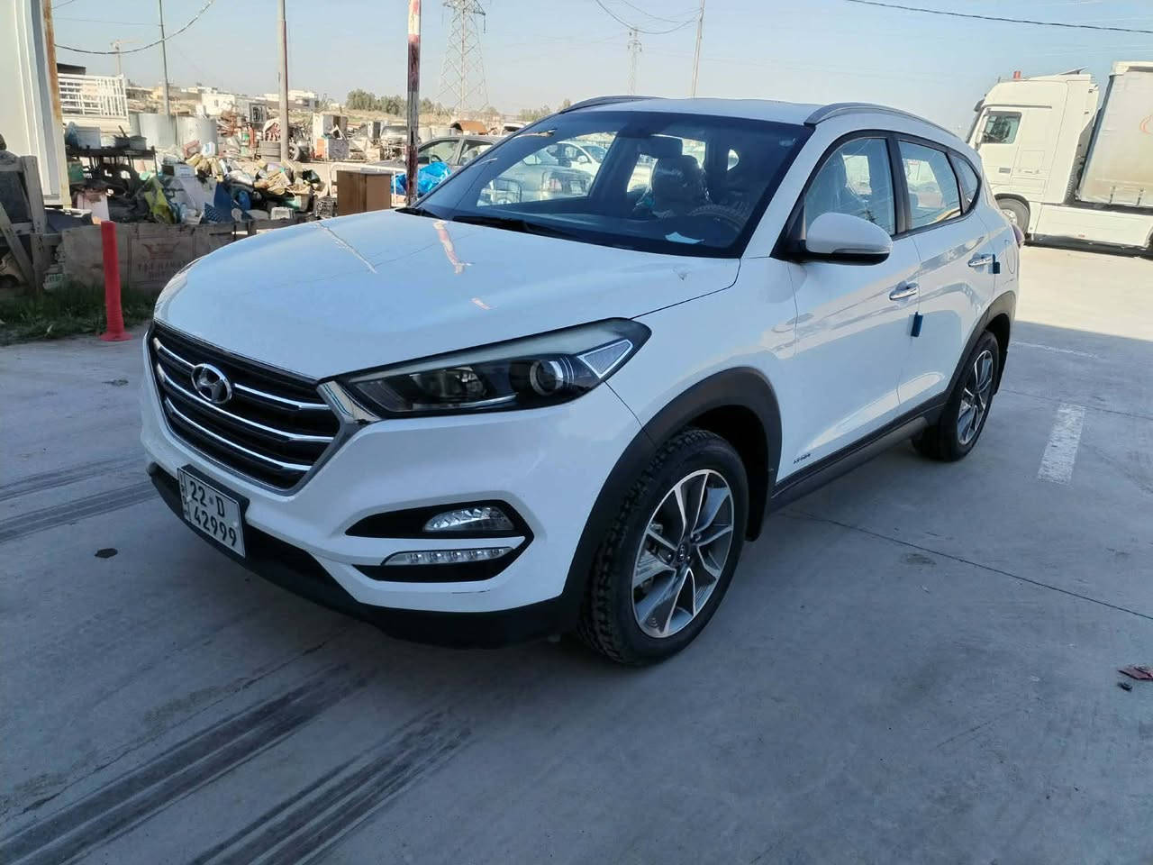 تكسون 2018 خليجي مكفول بدون صبغ ماشية 149الف كير محرك شرط سنوية رقم دولي جديد 2027 بأسمي 
مكان كلار 
سعر 185 بي مجال 
***********
