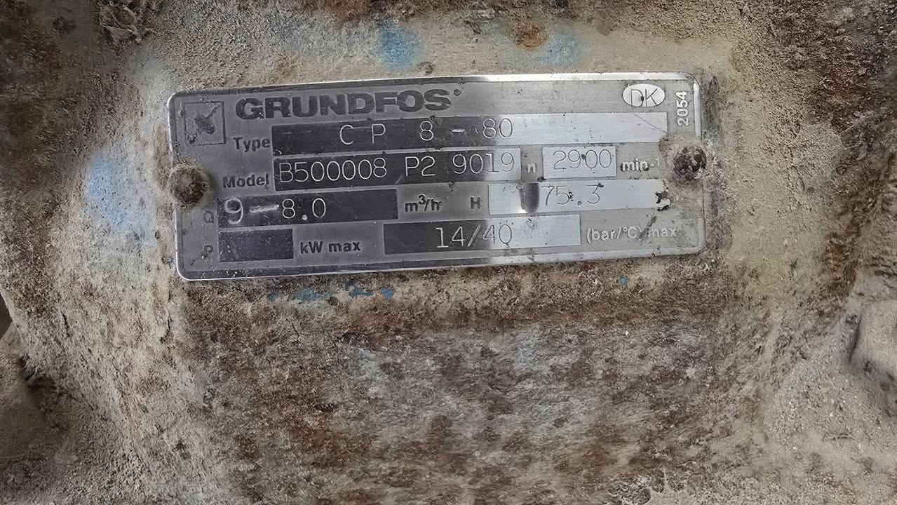 مضخة غسل من نوع Grundfos الأمريكية
13 بشارة 
حجم البوري دخول وخروج 1 أنج
2900 دورة بالدقيقة . 
كهرباء ثري فيز
بدون تصليح . 
يغذي 4 صوندات قياس 3/4
مرة وحدة بنفس القوة مع غلق الراجع 
السعر 3 مليون وربع وبي مجال


**إذا كنت صاحب هذا الإعلان وتريد حذفه لأي سبب، رجاءا أرسل رسالة إلى الدعم الفني**