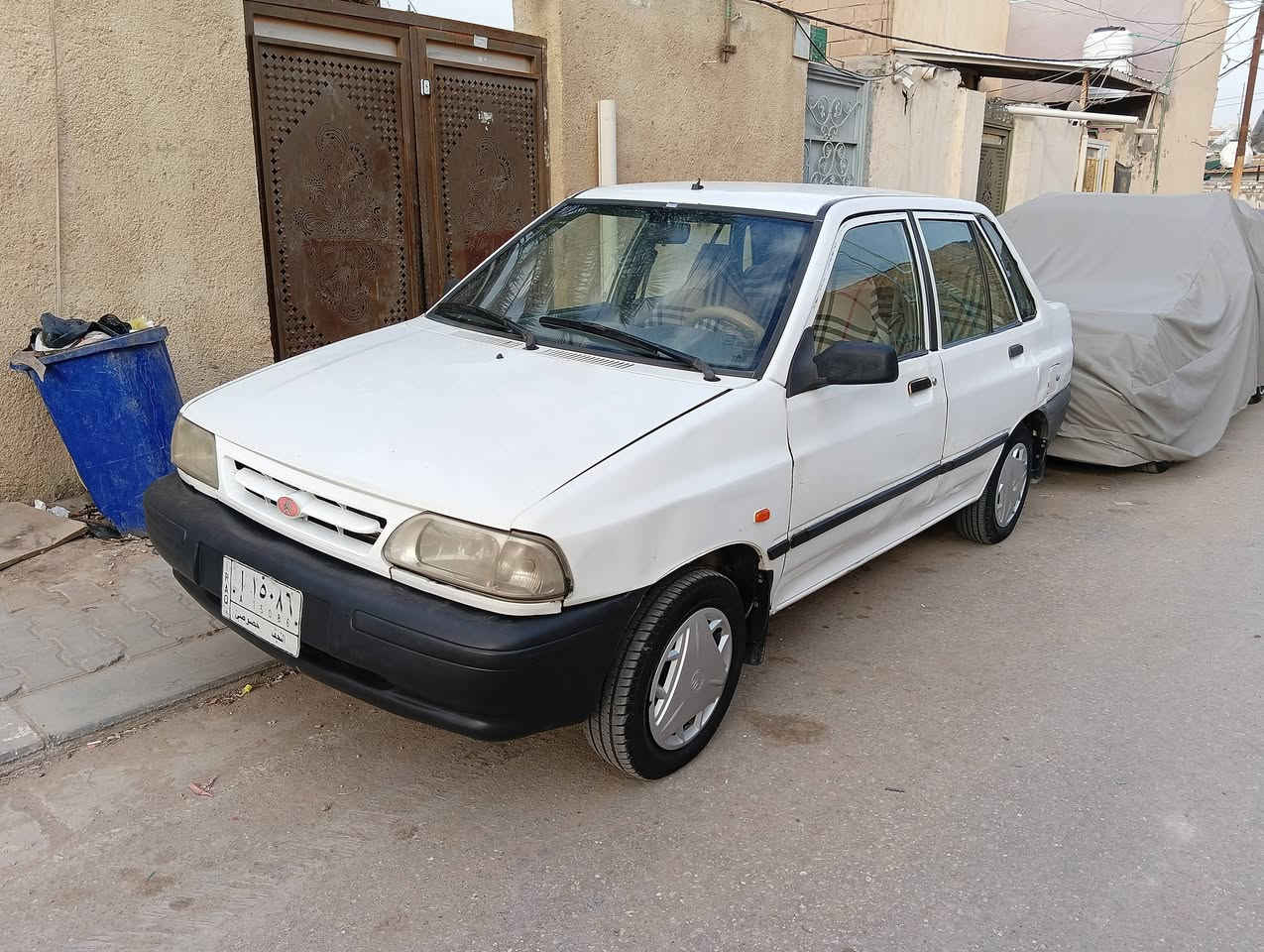 للبيع سايبه موديل 2012 سياره مكفوله فقط بارد بيهه مكينه جديده وكير وحداديه وتخم تاير جديد سياره رقم نجف بسمي ***********
