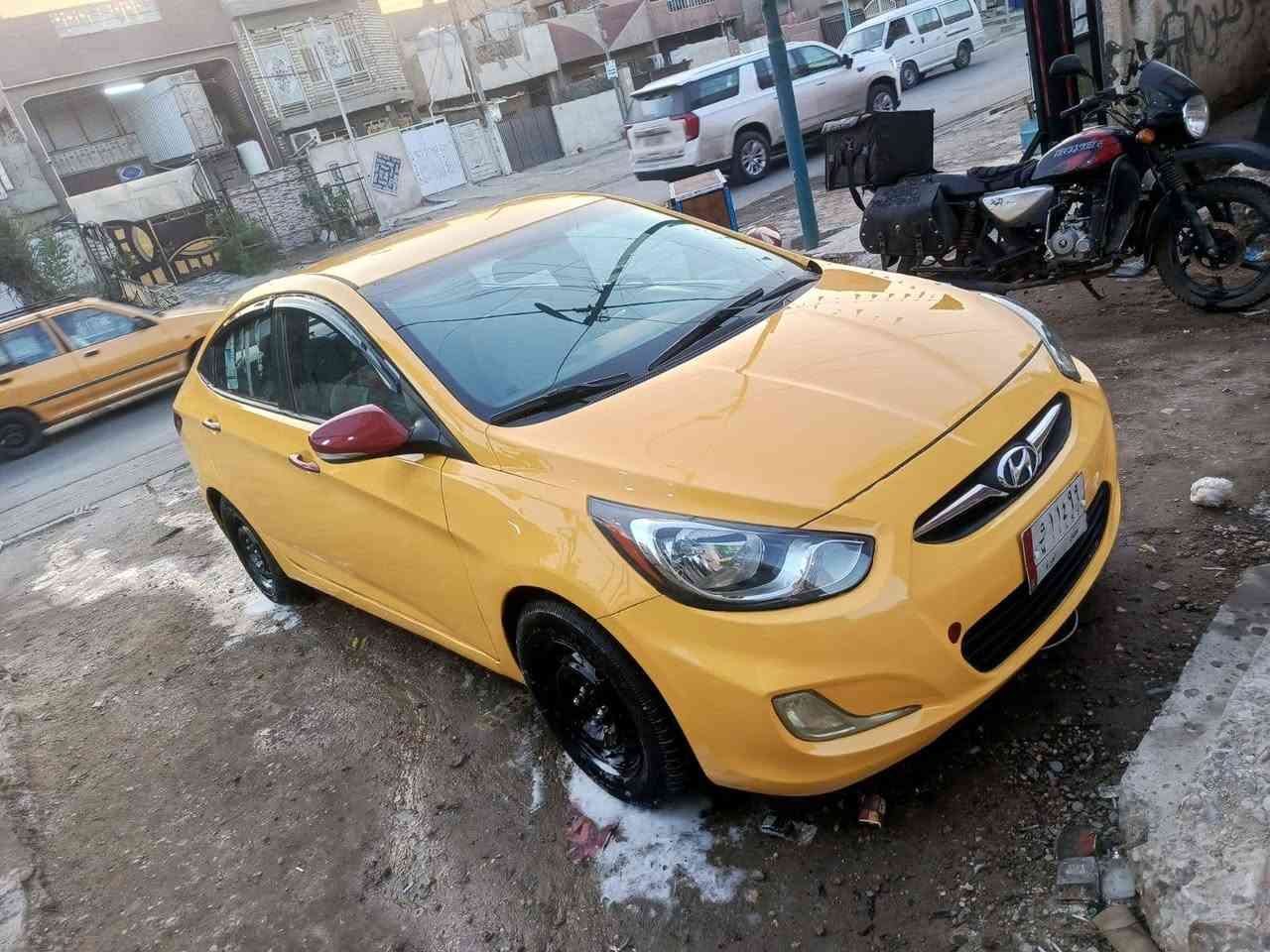السلام عليكم اكسنت موديل 2013وارد أمريكي مكينه 1600حادث الجاملغ شويه والويل دواخل مكفوله كفاله عامه السيارة جاهزة من كلشي السعر 84وبيهه مجال بسيط رقم الهاتف ***********

