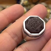 عقيق يماني • مقاس ٢٣ • صاغة عارف