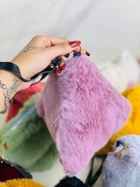 حقيبة يد فرو • تركي درجة اولى • ٩ ألوان