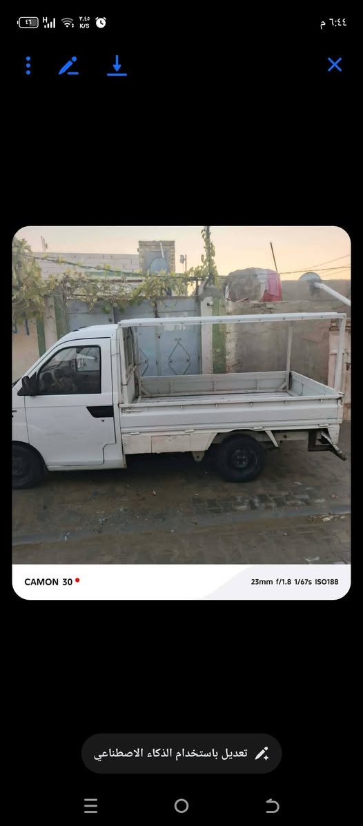 السلام عليكم كيه شيري حمل واحد طن  سياره نضيفه ماتخسر عليه ربع كير ومكينه واكسن وشاصي مكفولات كفاله عامه نكره سلف مكاني نجف رقمه نجف الاستفسار عن الرقم ***********
