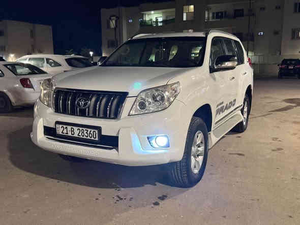 بيع ومراوس حسب القناعة
برادو 2010 كويتي  رقم شمالي بسمي 
ماشيه 139 حقيقي شرط الفحص 
السياره جديده وحلا من الصور شرط 
مكفوله من الضربه ولتبديل 
بيها فقط ربع باب الصندوق كلير 
ولباقي شرط كفاله سياره جديد ومتعوب عليها بشرط تراي زيرو 

مكينه 2/700 
ثلاجه 
7راكب 
3قطع تبريد مركزي 
مكينه كير شرط كفاله 
تخم تاير شرط جديد 
وشرط تراي زيرو شرط 

مكانها بغداد بسمايه مجمع ريحانة 
السعر 210وبيها مجال قليل 
بيع ومراوس حسب القناعة 

*********** بغداد
