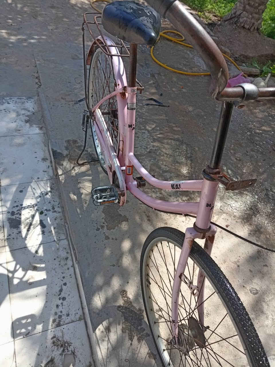 سلام وعليكم بيسكل لبيع حجم 26 سياحي مكاني بصره تنومه شط العرب رقم *********** سعر ٦٥
