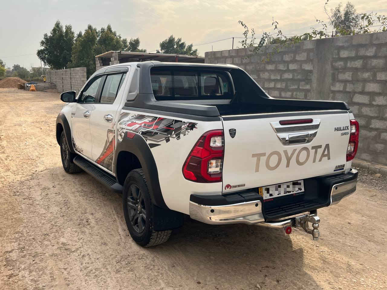 تويوتا هايلوكس TRD موديل 2024
فول مواصفات كفالة عامة ماشية 31 الف 
رقم اربيل السعر 385 وبيه مجال 
 مكان/ بغداد _بسماية
الأستفسار / ‏‪***********‬‏
