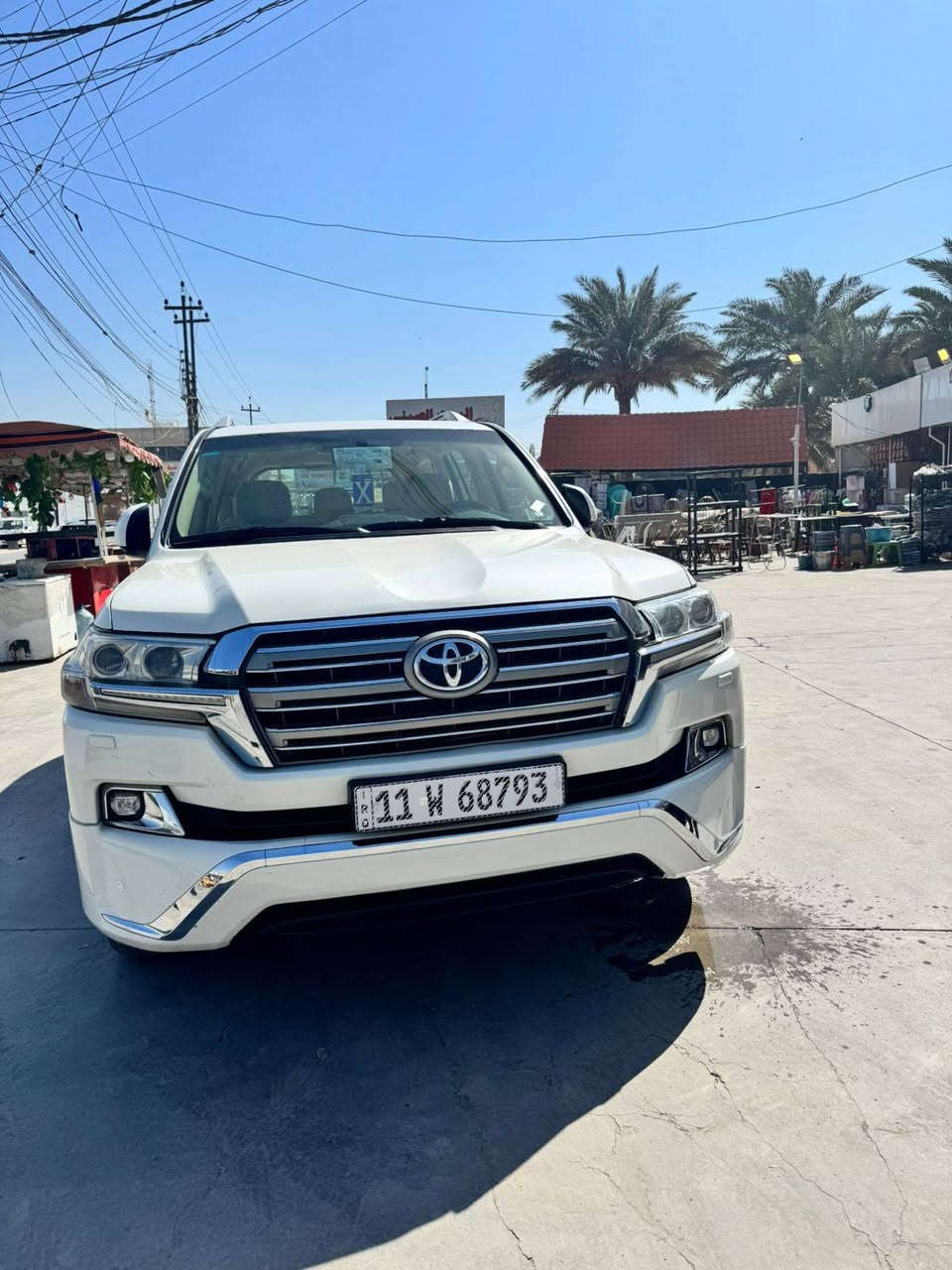 تيووتا لاندكروزر ٢٠١٧ بغداد ساز
ماشية 96000
بدون ضرر بس بخشم البنيد بخ صبغ كد شبر
فحص سونار
فول فتحه
كشنات جلد كهربائيه
حساسات
مري شفط
تشغيل عن بعد
٤٧ الف $
وبيها مجال
***********
