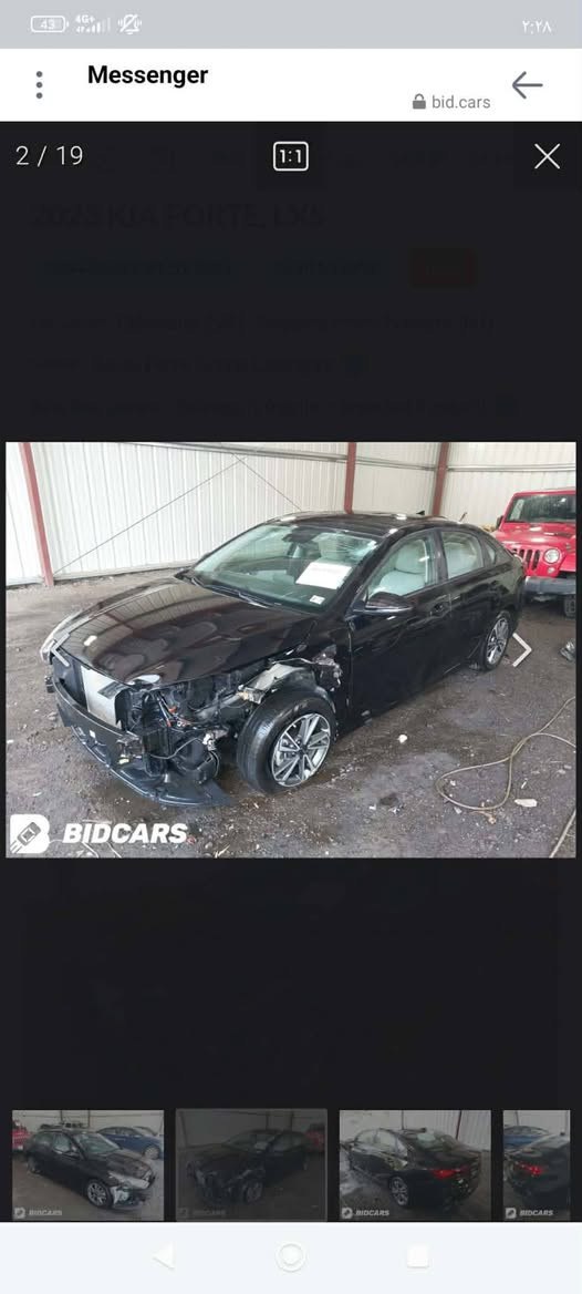 للبيع كيه فورتي مديل 23 مامرقمه ماشيه 20 الف السياره جديده بمعنئ الكلمه داخل لون بيجي حادث مالتها جاملق مسروق ومرجعينه والحادث موضح بصوره
133 وبيها مجال مستعجل ع بيعتها ♥️


**إذا كنت صاحب هذا الإعلان وتريد حذفه لأي سبب، رجاءا أرسل رسالة إلى الدعم الفني**