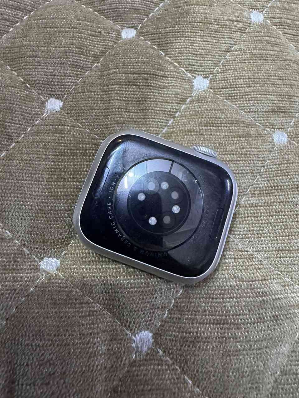 ساعه ابل جيل 8 بطاريه 87 غراضه كامله كرتونه وشاحنه 

حجم 41 

كلش نضيفه مثل موضح بصوره 

سعره 250 الف وبيه مجال ***********
