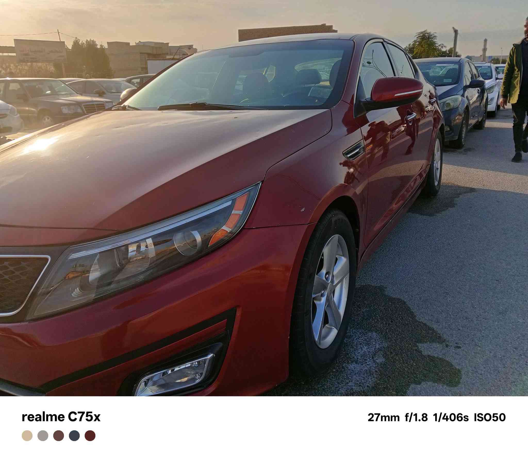 سلام عليكم او بتيمه مديل 2015
مكينه كير حداديه تبريد خير من الله 
قطعتين تبديل بدون ضرر بنيد ومتكدر  الامامي 
العنوان ناصريه مركز الاتصال 
***********
