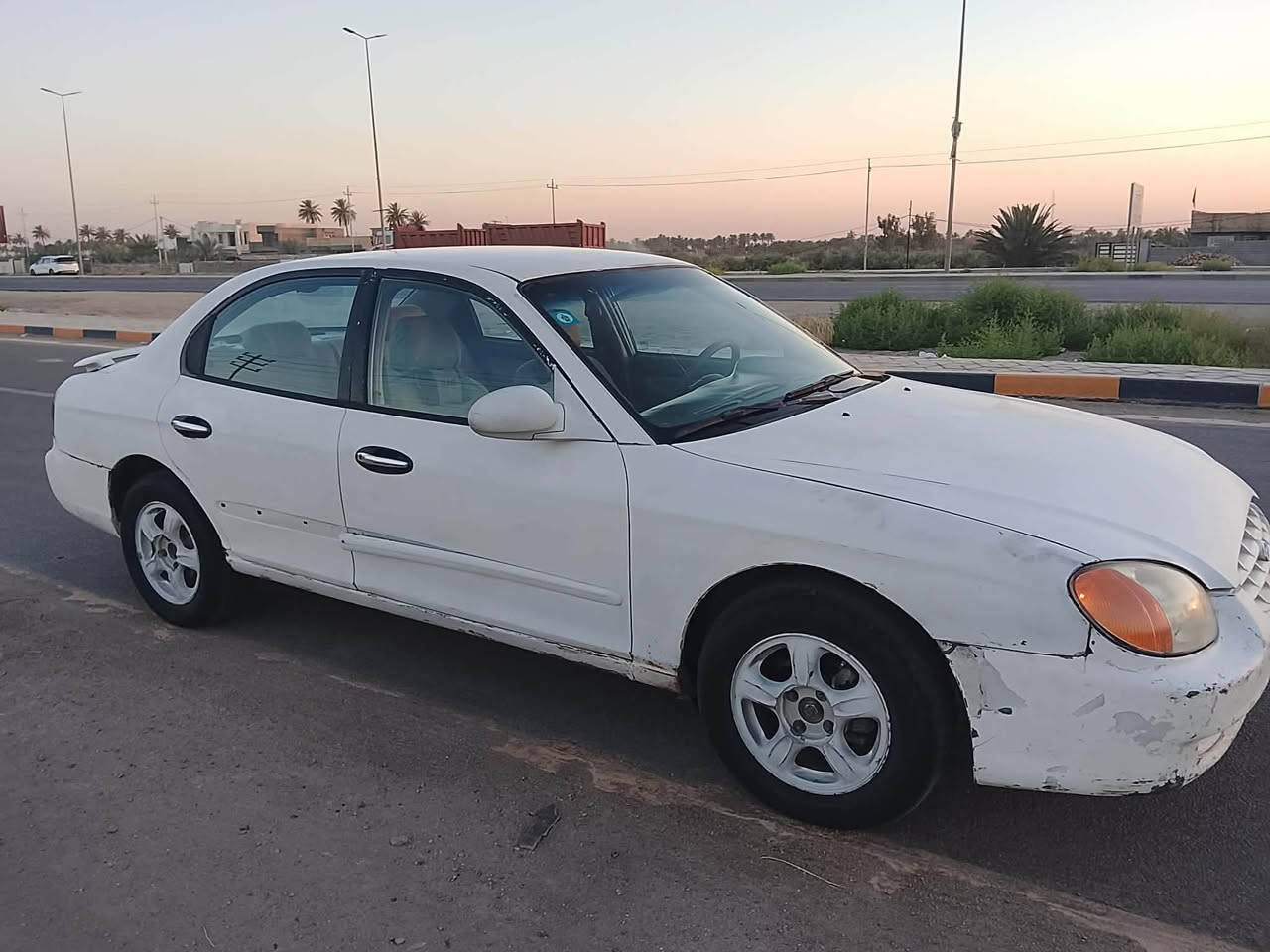 ناتا       موديل 2000رقم بغداد نكليزي بسمي مكاني بابل السياره 
جاهزه على اخر حبايه كير شد جديد 
عينه أو صينيه مشط جديد سلف جديد 
تخم تاير كهربائيات من الداعمي للدعامي شغاله بيه درايم شفت يطكطك 
فقط السياره ترايه للبصره السعر 33اوبيه مجال هزه جديده السنويه لل 29
***********
هاذه واتساب  *********** العنوان بابل
