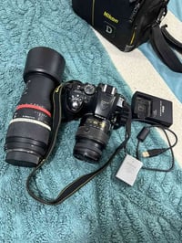 نيكون D5300 • زوم رياضي • ملحقات