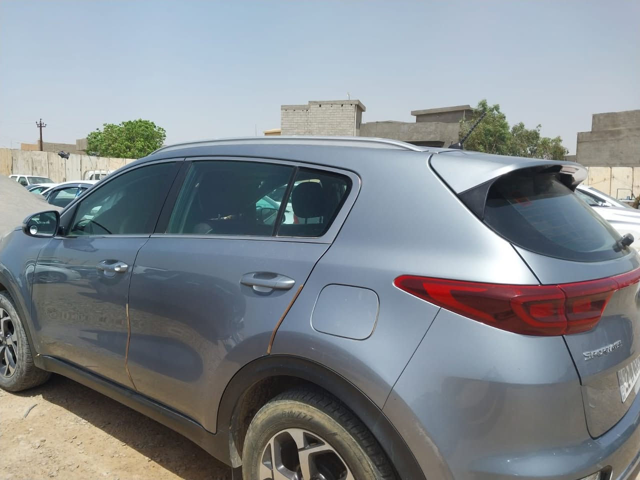 سلام عليكم سبورتج 2019كير محرك كفالة محرك 2000وارد خليجي كلين تايتل قطرة صبغ مابيه تخم تاير حدادية سيارة جاهزة ماشية 77الف  شاشة كامرة تحكمات مثبت سرعة رقم اربيل دولي بسمي تحويل او وكالة مكاني ديالى الخالص سعرهة190وبيهة مجال حق الجية ***********
