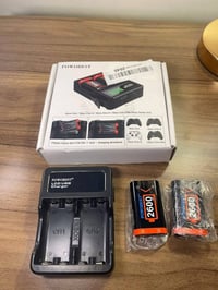 شاحن POWOBEST • بطاريات ٢٦٠٠ مللي أمبير • متوافق مع Xbox