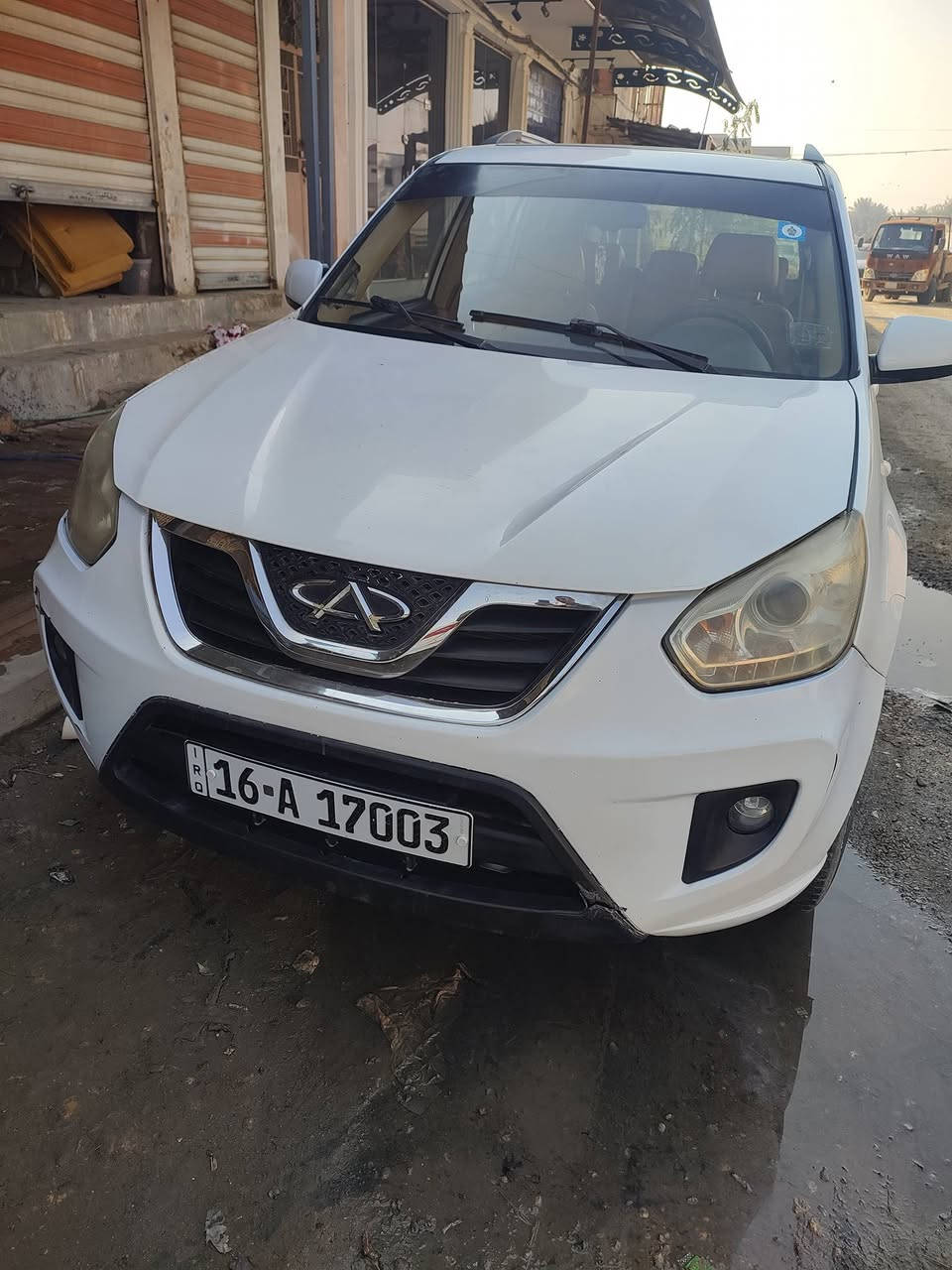 السلام عليكم
سيارة تيكو موديل 2012 شكل 13 كير ومكينة مكفول تبريد ثلج
حادثها جاملغ امامي جهة السائق مصلح السعر 50 وبي مجال 
رقم الموبايل ***********
