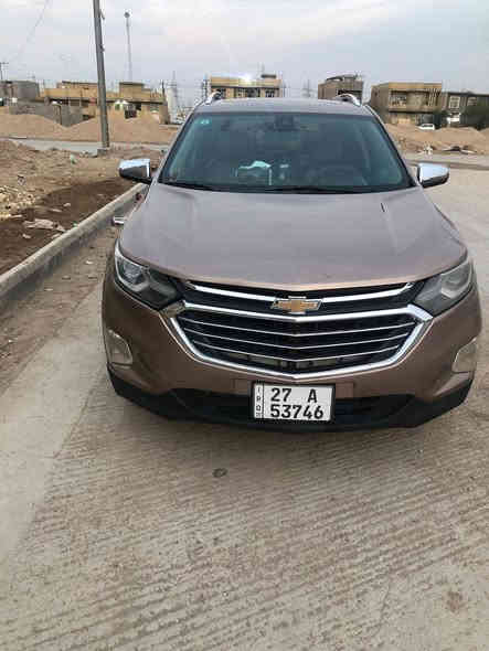 سلام عليكم 
شوفرليت أكوينكس موديل 2018 رقم ناصرية دولي 
‏‎ 
‏‎1 - شاشة كبيرة 
‏‎
‏‎2- حساس قياس ضغط الاطارات 
‏‎3- ويل كب 
4- سايد بريك بصمه
‏5- بصمات عدد 5 ، اربع ابواب + التشغيل .
‏‎6- التوقف الاوتماتيكي ، خاصية توفير الوقود .
‏‎7- مثبت ، سرعة ،، كروز ،، .
‏‎8- تحكم كامل بالاستيرن
9/ اواكس بلوتوث ، واي فاي 
10شاشة لكشف الاعطال مع عداد
11 تبريد قطعتين 
12 /كير اوتو 
13/محرك 4 سلندر ( 2000، توربو مكانه محافظة واسط مركز المدينه 
14/كامرا خلفيه دواره بنروما
السعر 121 بيه مجال للإستفسار *********** مكلف بل نشر اتصل على الرقم
