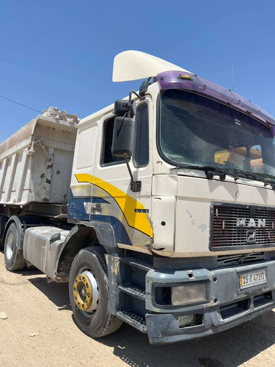 أهلاً وسهلا بكم في معرض الاحلام ✨
معرض_الاحلام_البيع_وشراء_المعدات_ثقيله🚛🚜🏗

للبيع مان صقر تك ✅

موديل 1995 ✅ 

مكينه جديده  ⚙️

كيـر151 ❗

رقـم انبار نكليزي 🫆

عربانه ذرعه 27 ونص اروبيه 💁🏽‍♂️

3 دناكير مزوج📌

سياره جاهزه للعمل 👌🏽

قماره نضيفه🔀
________________________________________________

✅ خبرة طويلة في خدمة عملائنا ومستعدين دائماً لتقديم

 الأفضل لكم ⭐

للإستفسا☎️(*********** اثير الفهداوي) 

أو تفضلو بزيارة معرضنا بالفلوجه-خط-سريع-قرب-محطه-الندێ  👇👇👇 

                    { #معرض #الاحلام #لتجارة #الشاحنات }
