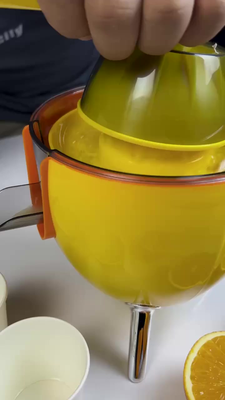 �💛 عصير طازج بدون تعب!

عصارة قوية 300 واط تعطيك كل قطرة من الحمضيات 🍋
ذراع ضغط سهل الاستخدام وفوهة مانعة للتنقيط ✨
مخروطان لجميع الأحجام، قطع قابلة للغسل في غسالة الصحون 🧼
خالية من BPA وصحية على طول! 💪

🍹 استمتع بعصيرك اليومي بكل سهولة وفرحة


**إذا كنت صاحب هذا الإعلان وتريد حذفه لأي سبب، رجاءا أرسل رسالة إلى الدعم الفني**