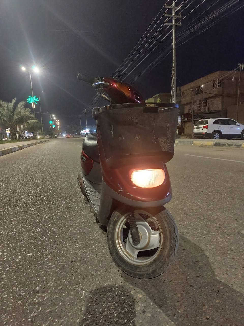 دراجه مغولي للبيع ما مفتوحه الدراجه كلها شغاله لايت اشاير عداد هورن  كامله مكمله نقص باتري مكاني كربلاء حي الحر السعر 475 و بيها مجال 
***********
@الجميع
