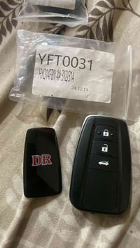 بصمه تيوتا تشتغل علا  كامري كورله وافلون  جديد غبر مستخدم الرقم :07777...