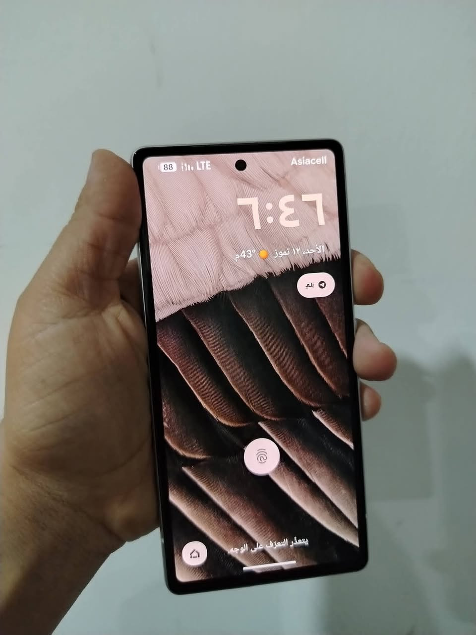 كوكل بيكسل 7a عملاق تصوير اقوى معالج Google Tensor G2 سلاسة بتصفح والألعاب كلش سلس ذاكرة 128 شريحة سيمكرت SlM+ شريحة الكترونية سعر 385بي مجال بسيط استفسار اتصال او واتساب ***********
