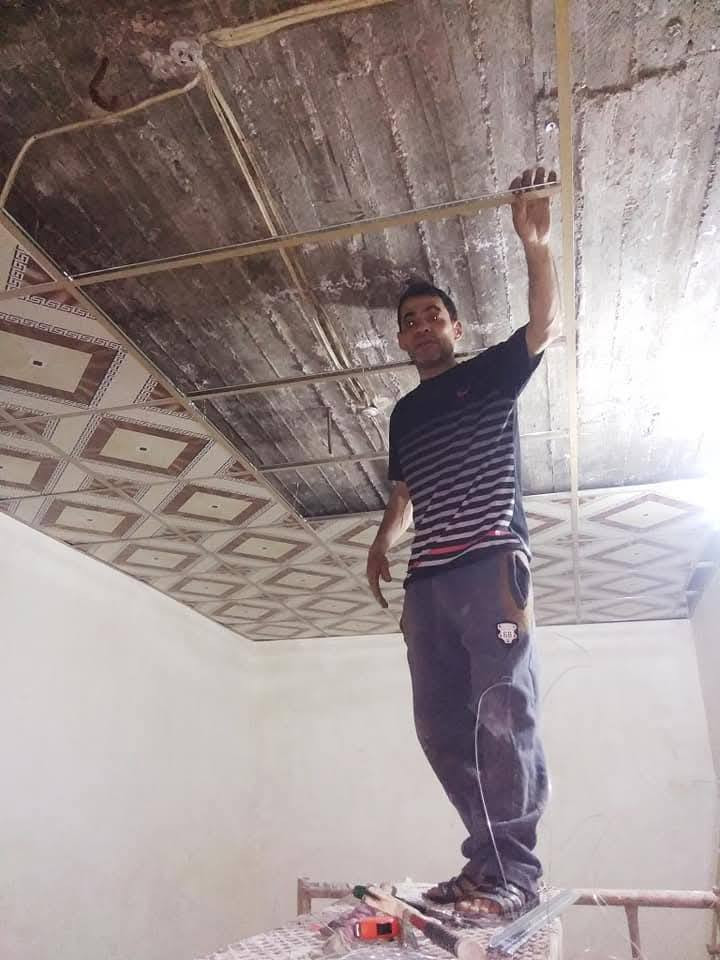 اعمال سقف ثانوي تغليف جدار حسب الطلب تواصل ***********
