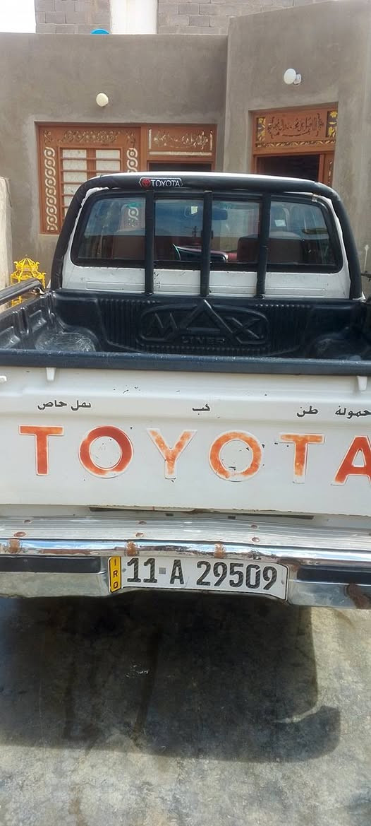 السلام عليكم بيكم تيوتا هيلوكس مكفوله من الصبغ كير مكينه خير من الله حداديه جديده تخم تاير كهربائيات شغله داخل احمر جام دكم باور ستيرن رقم بغداد انكليزي مالكه لكوت السعر 115وبيه مجال ترهم مراوس اتصل *********** *********** ابو حسين واسط الدجيل
