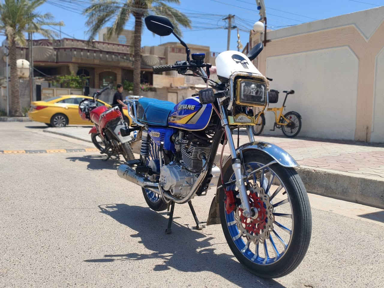 دراجة سيفان موديل 2025 200cc
دراجة اخت الجديدة حيل نضيفة

محرك 200سبانة ما ممدودة عليه صوته زلال 

كهربائيات كلها شغاله 

سعر 800وبيها مجال 

لتواصل ***********
