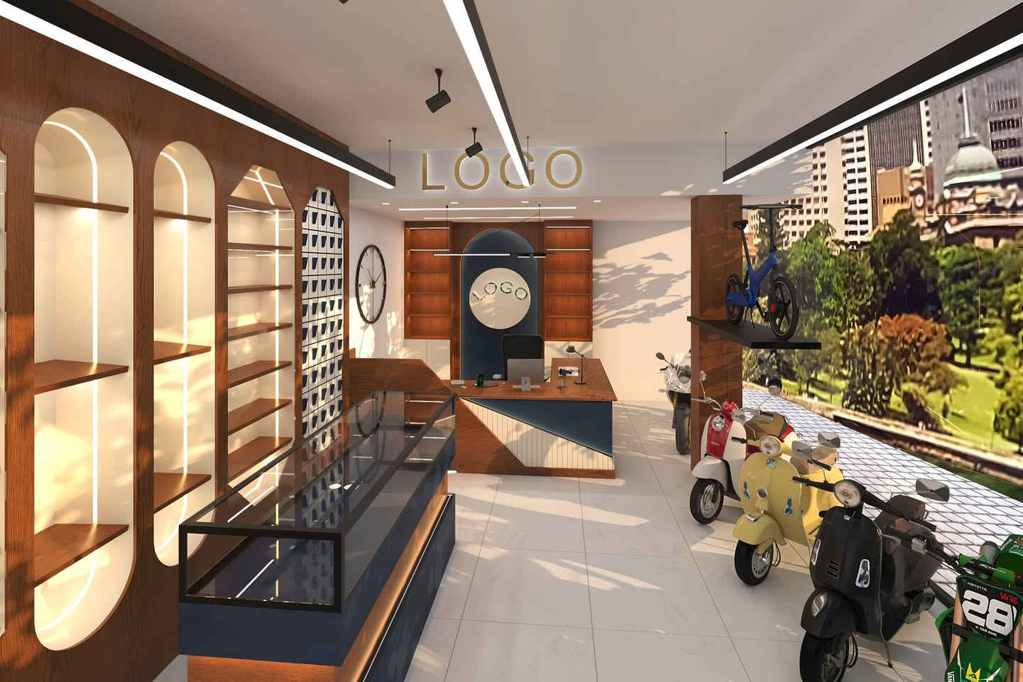 بأسلوب أنيق ✨
توزيع هندسي مدروس يوجه الحركة نحو الكاونتر الرئيسي مع إبراز المنتجات عبر إضاءة مخفية وخطوط سقف عصرية.
الواجهة الزجاجية تضيف عمق واتساع للمكان وتكمل تجربة عرض ديناميكية ومميزة.
.

.

.

.

.
Inner Space نصمم - نغير - نُلهم
العنوان بابل شارع المقام مكتب آسر الهندسي العقاري
الهاتف ***********

.

.

.
#تصميم

#ديكورات_داخلي

#ديكور_محلات

#reelsyapp

#inner_space⁩
