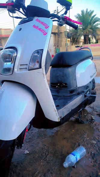 للبيع ماكس بوليس دراجه بلجيس زيرو  صارلها شهرين من خذناها من لوكيل ب800 بيها مجال ***********    ***********
