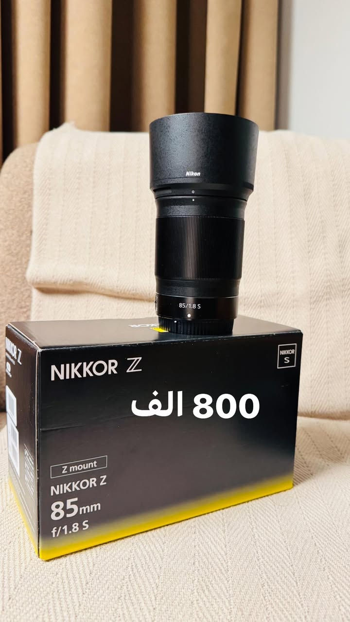 السلام عليكم للبيع فقط
نيكون z6 ii اخت الجديده شتر 594 صوره مع كامل ملحقاته 
عدسة 85 1.8s خاصة بالزت جديدة 
للتواصل على الخاص


**إذا كنت صاحب هذا الإعلان وتريد حذفه لأي سبب، رجاءا أرسل رسالة إلى الدعم الفني**