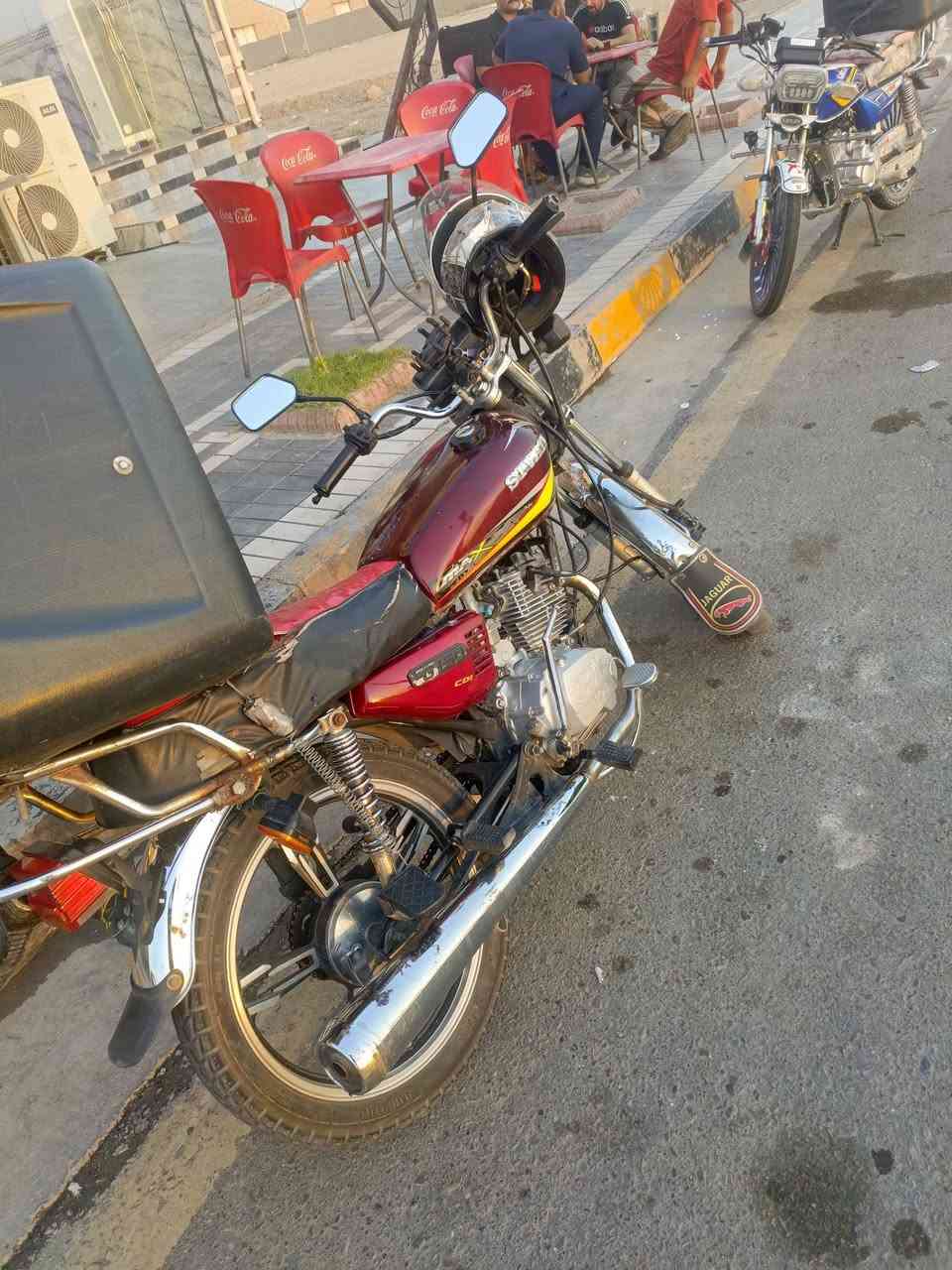 دراجه للبيع موديل 22 السعر 525 وبي مجال شي قليل الماطور مثل ماموضح بصورة مكاني الكرمه ***********
