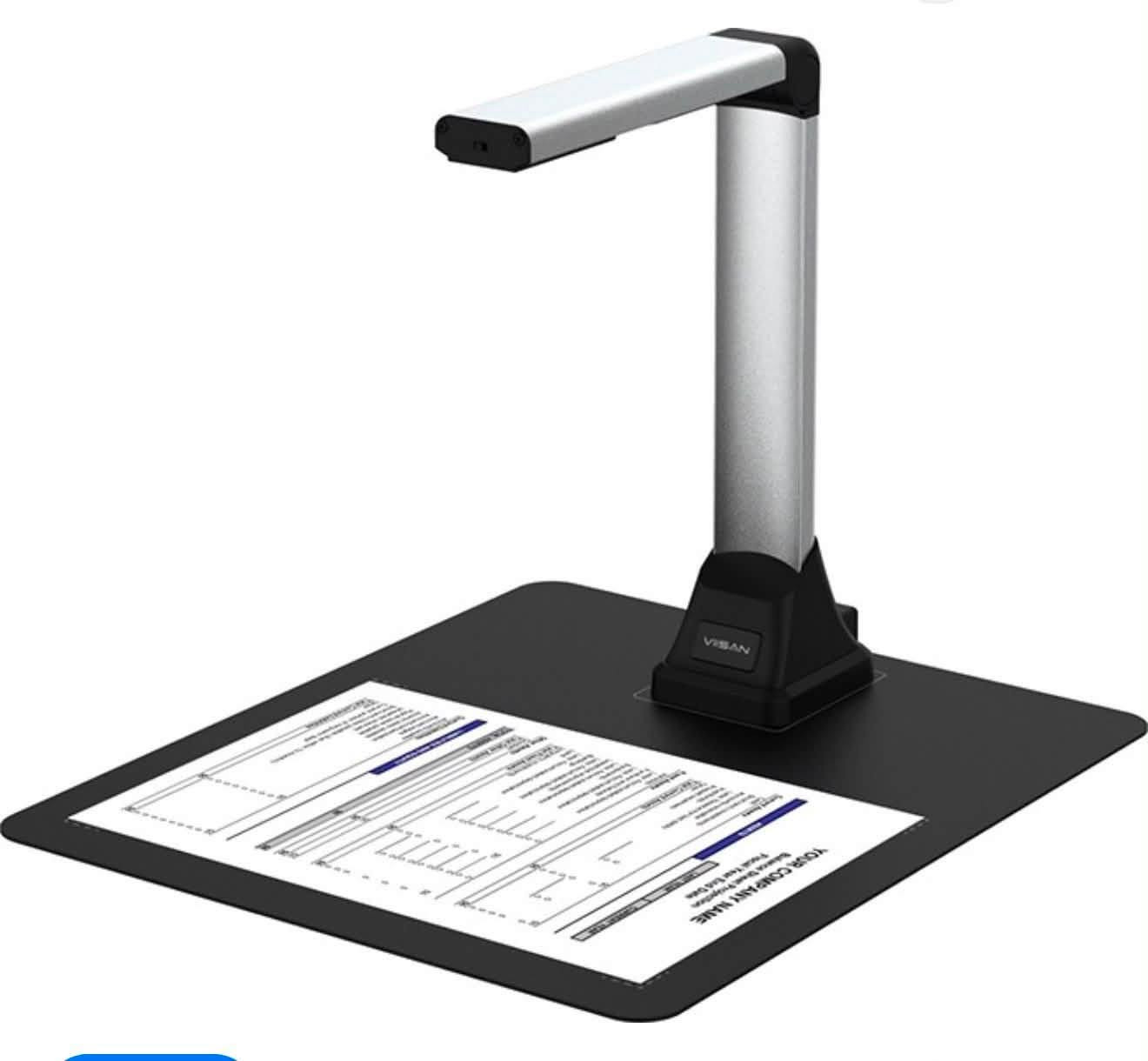 ماسح ضوئي محمول للكتب والمستندات (Overhead Document Camera Scanner) من إنتاج شركة VIISAN، تحديداً الموديل الشهير Viisan VS5471 / جديد ممستخدم بالكارتون 

المواصفات والمميزات:
دقة التصوير: يأتي بمستشعر كاميرا بدقة 5 ميجابكسل (بأبعاد 2592 × 1944 بكسل) لالتقاط النصوص والصور بوضوح.
منطقة المسح: يدعم مسح المستندات والكتب حتى مقاس A4 كحد أقصى.
الإضاءة: مزود بـ 6 مصابيح LED مدمجة لتوفير إضاءة إضافية تضمن وضوح المستندات حتى في ظروف الإضاءة الضعيفة.
تقنية OCR: يدعم التعرف الضوئي على الحروف لترجمة وتحويل الصور الممسوحة إلى نصوص قابلة للتعديل (مثل ملفات Word أو PDF تفاعلية).
التصميم: يتميز بتصميم قابل للطي وخفيف الوزن، مما يجعله سهل التنقل والاستخدام للمعلمين في الشرح عن بُعد، وللموظفين لرقمنة الأوراق بسرعة.
الاتصال والطاقة: يعمل ويوصل بالكمبيوتر مباشرة عبر منفذ USB دون الحاجة لمصدر طاقة خارجي

للحجز خاص


**إذا كنت صاحب هذا الإعلان وتريد حذفه لأي سبب، رجاءا أرسل رسالة إلى الدعم الفني**