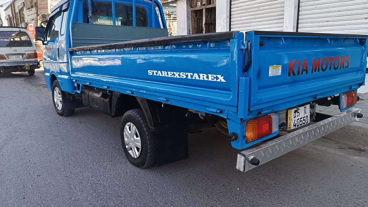 كيا بنكو موديل 1996 محرك 2700
جاهزة من محرك كير اكسن شاصي ضربة وكص 
صبغ احزام لجمالية
كهربائية حدادية جدد 
دوشمة عام لدواخل
رقم انبار انكليزي سنوية لغاية 31 تحويل مباشر 
السعر 55$ وبي مجال 
مكاني بغداد مدينة الصدر الاورفلي 
رقم الهاتف ***********
