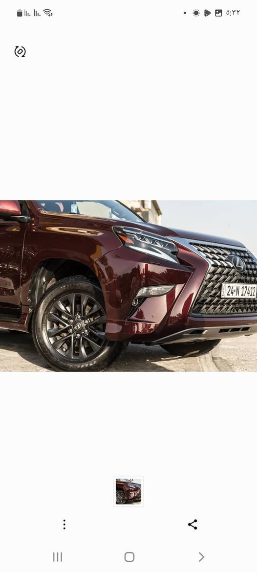 للكزز برادو مديل ٢٢ بدون حادث مكفوله عده بارد قليل بل باب سياره بدون ارباك ماشيه ٧٠ الف مايل تخم تابر جديدالسياره بسمي سعر 5 دفاتر  ***********
