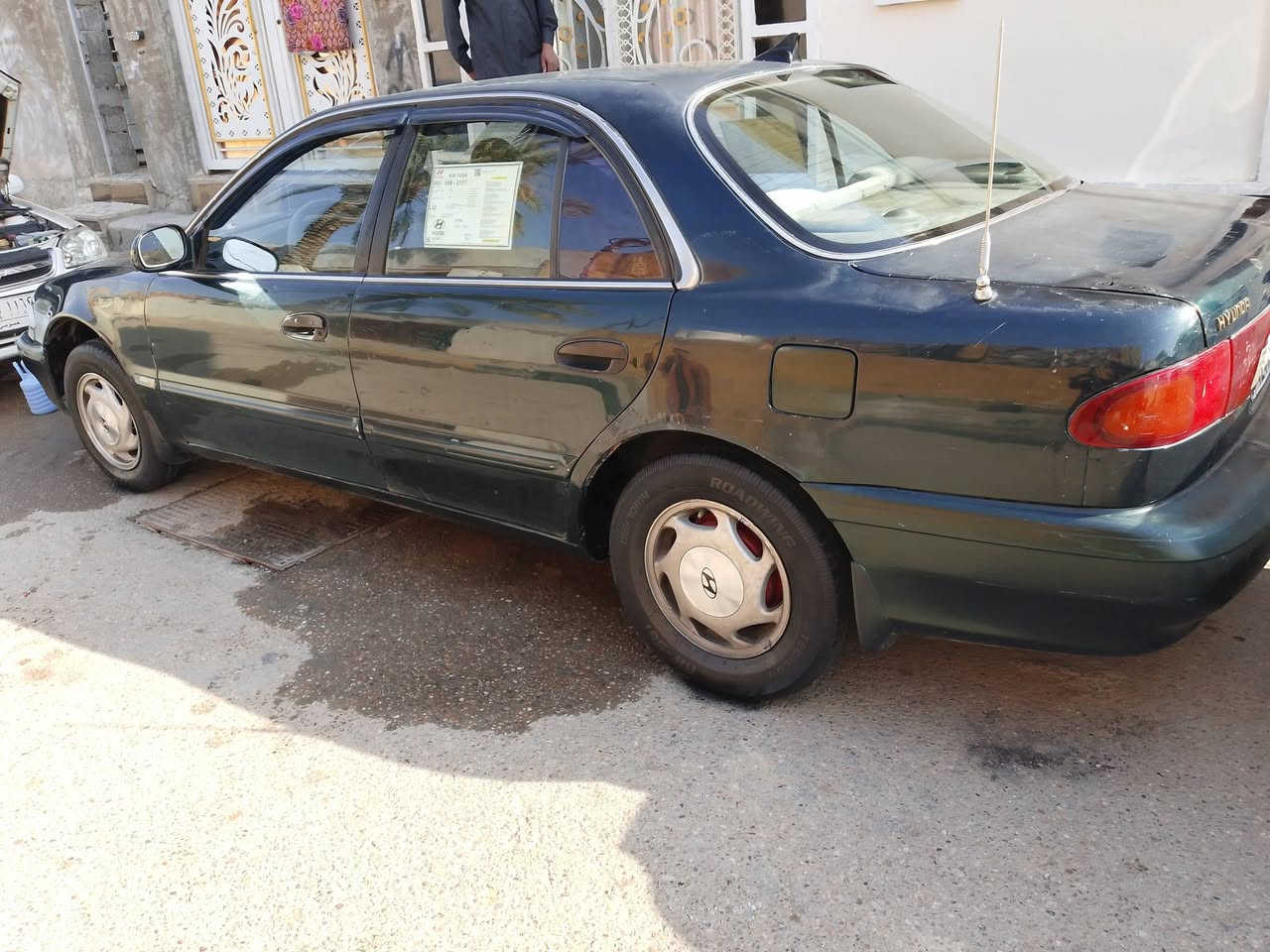 سوناته تو موديل 94بسمنا كير اتماتيك خير من الله السيارة جاهزه كهربايات شغاله بتري جديد رقم بغداد السيارة بلاديه مكان ديالى الخالص السنديه السعر 40وبيهه مجال ***********
