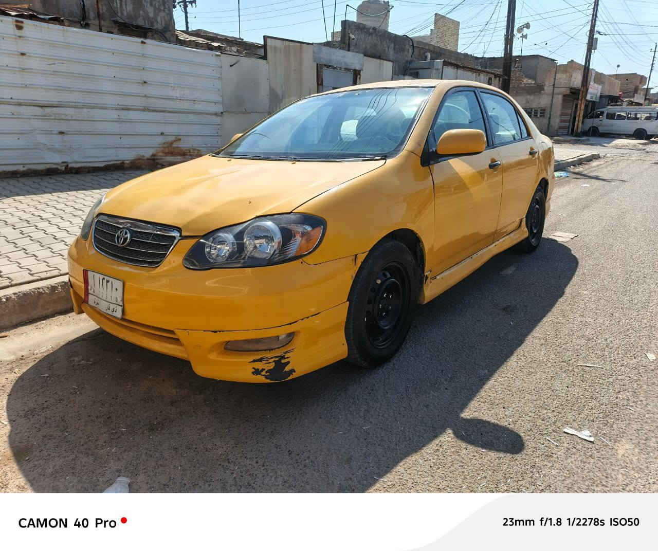 السلام عليكم كورولا 2008 تخم ثائر جديد صدر جديد سياره خير من الله مكاني الحسينيه قرب مستشفى التركي سعر 60 ***********
