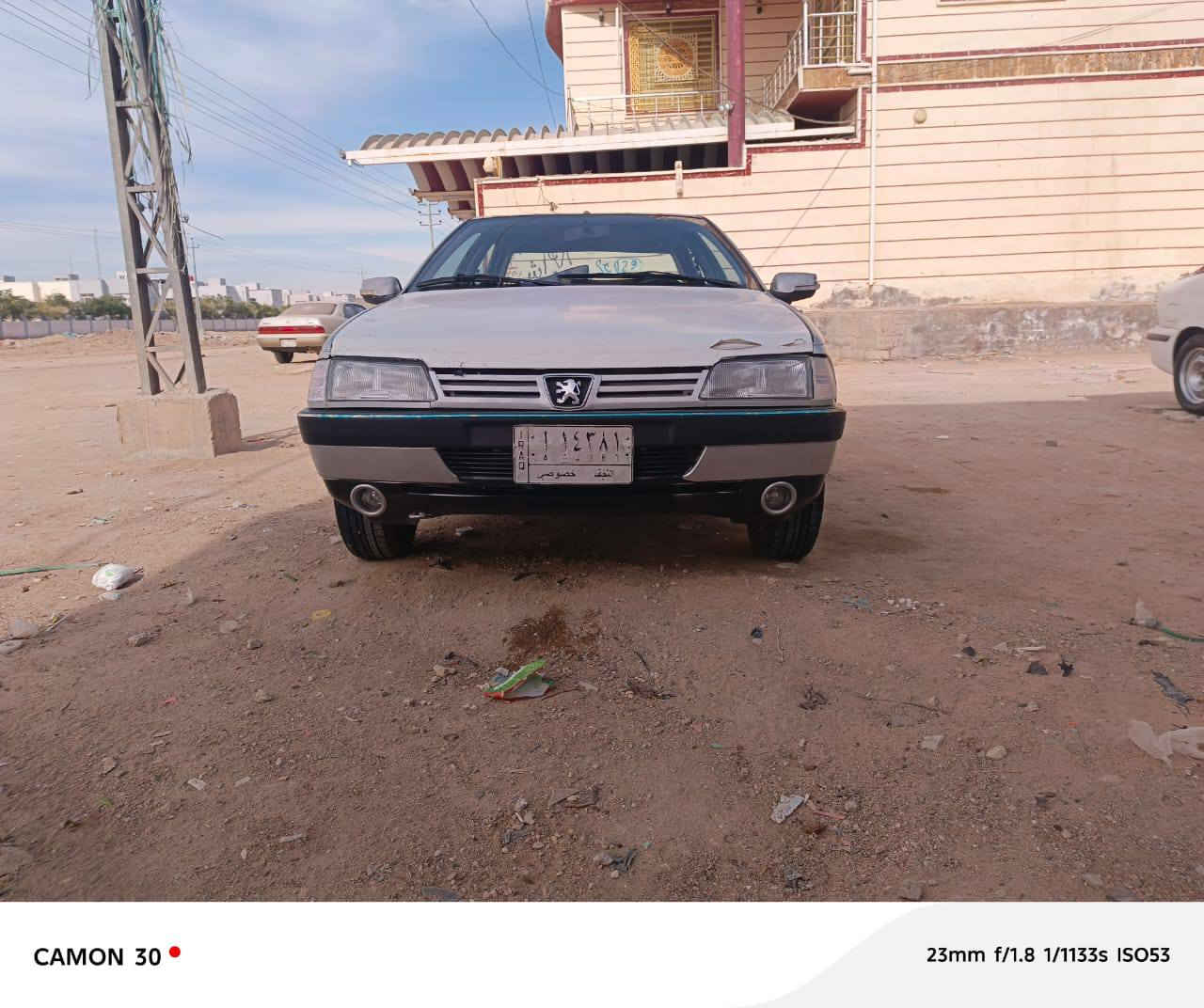 السلام عليكم بيجو 405 مديل 12 سياره جديده مكينه وكير جدد تخم تأير وباتري وبور وسلف جدد حداديه جديده وره وكدام تبريد تتفئه دواخل جدد السياره كفاله من الضربه والتبديل ما عده البنيد  المكان نجف ميلاد السعر 35وبيه مجال رقم نجف ما متواجد عل النت اتصل *********** النجف, العراق
