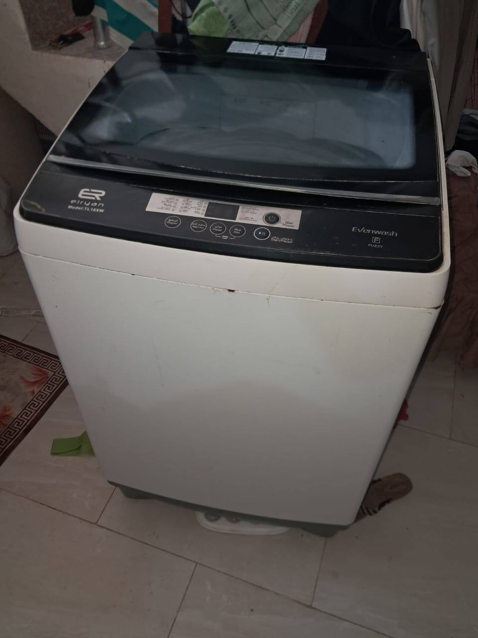 سلام عليكم  غساله شركه الريان حجم كبير 16گ  شغاله ونضيفه 100/100 الاستفسار الاتصال ***********
السعر 100
