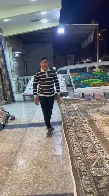 عرررروض مستمره علي جميع المفروشات
داخل المحل العنوان بغداد الحسينيه مجاور اليالي سطنبول ***********
