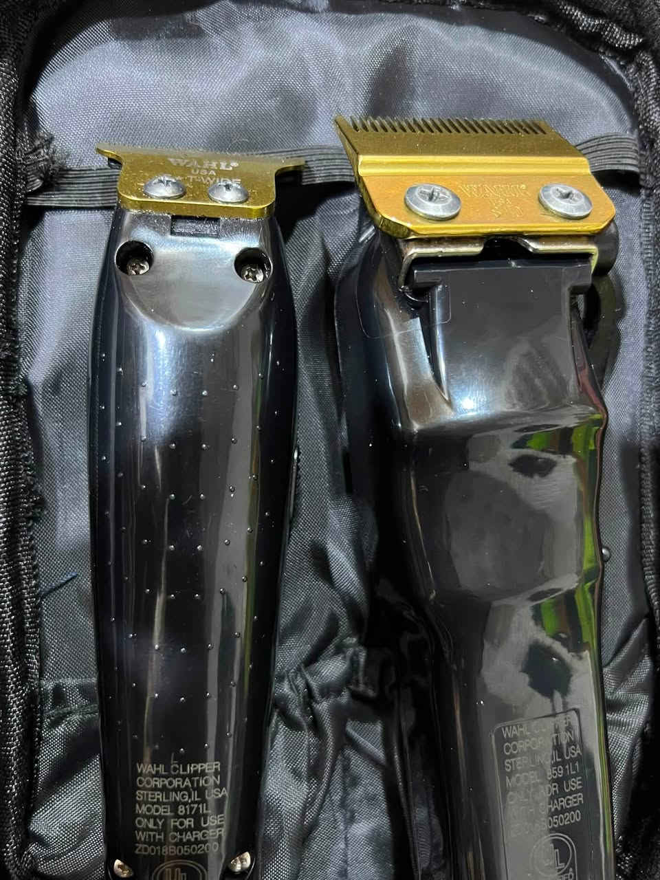 سيت مكاين حلاقه wahl اصلي مستعملات قليل كلش نضيفات وياهن كارتونهن وجنطه صغيره والشاحنه السعر 200 عنواني بصره للاستفسار ***********
