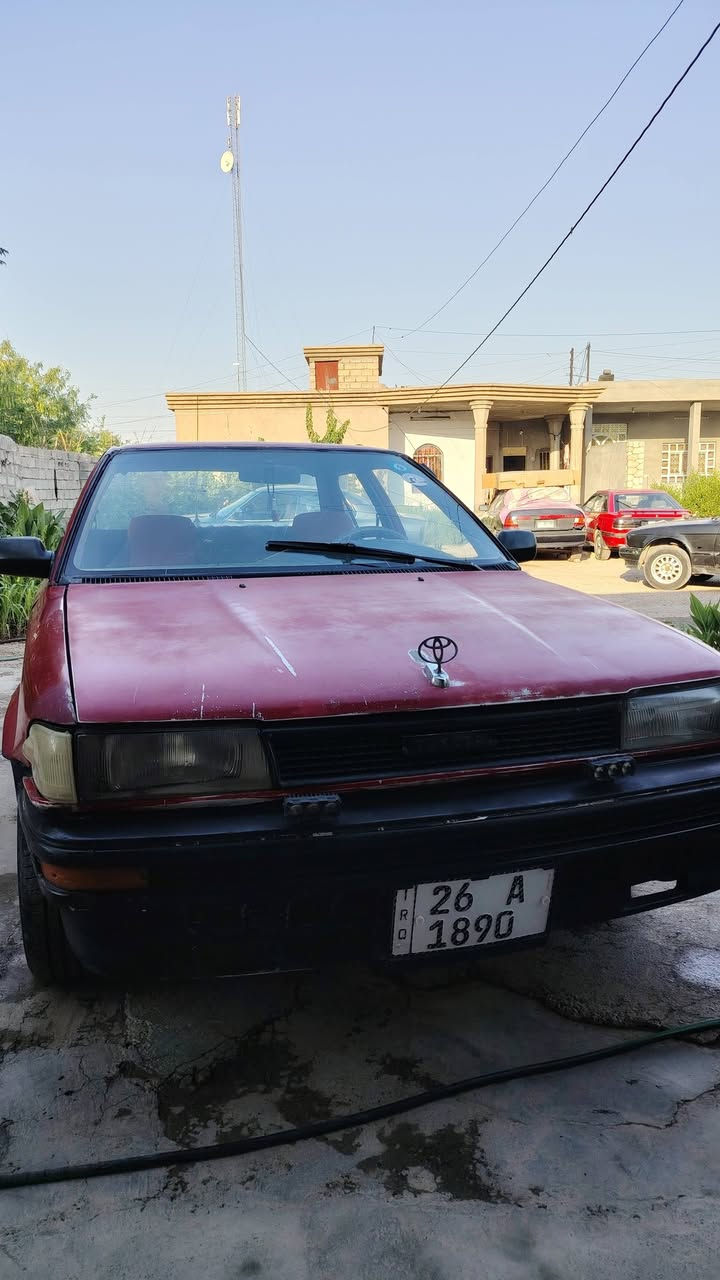 السلام عليكم كورلا.  للبيع موديل 90 رقم دولي بسمي  سياره جاهزه صدر تايرات جدد  سعرها 35 
مكاني شرقاط ساحل الايسر. ***********
غير متواجد عل خاص
