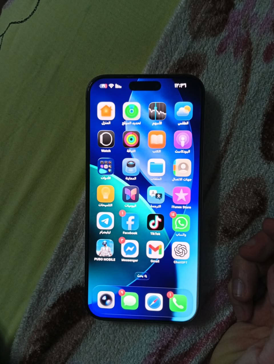 iphone 16 pro max
Battery 96 
storge 256
نسخة شرق اوسط 
لسه في ضمان لحد 30/7/2026
القاهرة 
سعر 🔥🔥🔥


**إذا كنت صاحب هذا الإعلان وتريد حذفه لأي سبب، رجاءا أرسل رسالة إلى الدعم الفني**