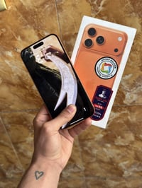 🔺مرحبا شباب ايفون 17 برو ماكس 256 ➖ملحقاتة كاملة نسخه سيمكارت AF ماستر...