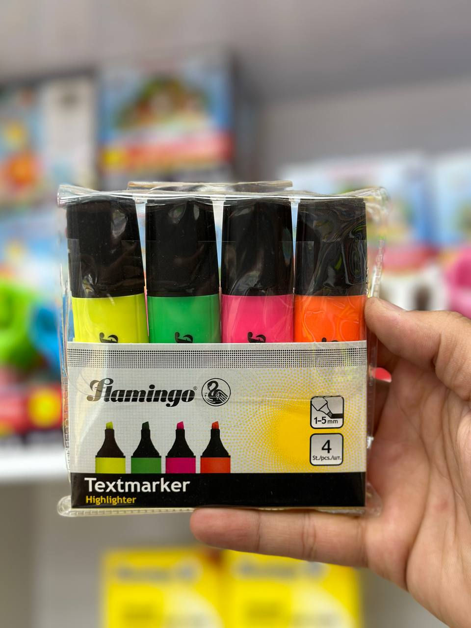 قرطاسية المتنبي 
اهلا وسهلا بكم .....
توفر لدينا اقلام ( هايلايت ) بكافة انواعه والوانه 
وبأسعار مناسبة .
العنوان / السليمانية - بكرجو تازة - مقابل ماركت فينوس 
يتوفر لدينا توصيل في جميع محافظات العراق وداخل السليمانية 
للتواصل  - رقم الهاتف 0771987471


**إذا كنت صاحب هذا الإعلان وتريد حذفه لأي سبب، رجاءا أرسل رسالة إلى الدعم الفني**