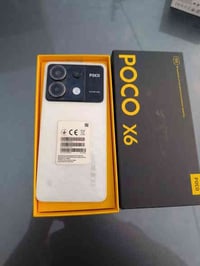 POCO X6 5G   نرخى 210  هه زار  زاكيره 256  رام 8 خاوينى 98%   كامل  ئه...