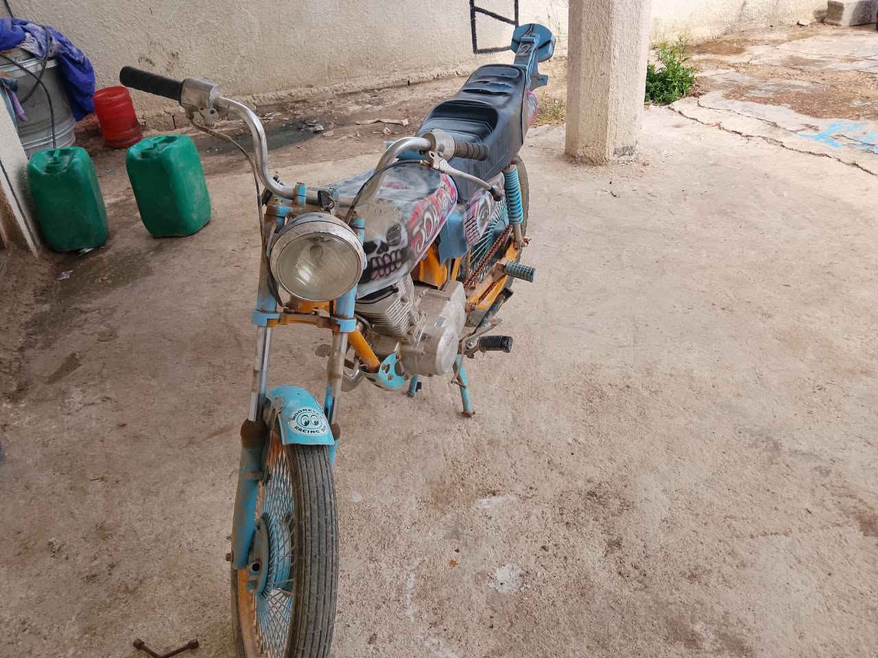 سلام عليكم  دراجه اربعه كير مديل 20 تعميره جديده ومتروكه تقريبن مكان بغداد  ***********
